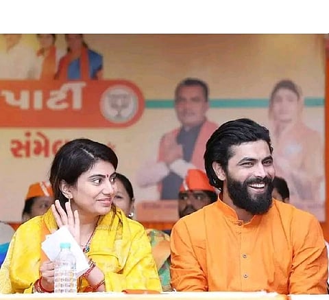 Cricketer Ravindra Jadeja has joined BJP, says MLA wife Rivaba