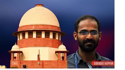 Kerala-based journalist Siddique Kappan