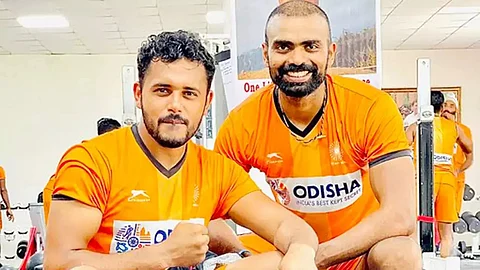 Hockey: India captain Harmanpreet Singh and Goalkeeper P R Sreejesh