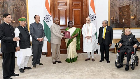 Kovind panel submits report