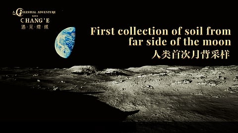 Soil from far side of Moon brought by Change'E