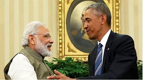 PM Narendra Modi and former US President Barak Obama