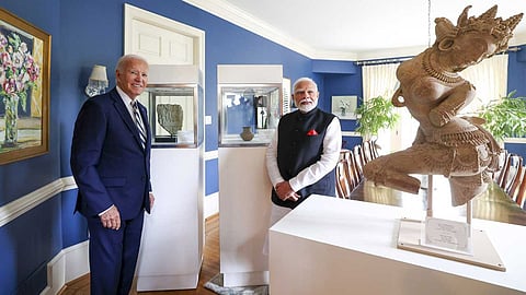US has handed over to India 297 antiquities