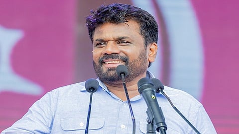 Anura Kumara Dissanayake, the leader of the Marxist JVP’s broader front National People’s Power (NPP)