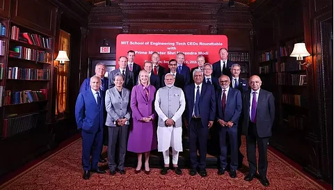 PM Modi attends 'fruitful' tech CEOs roundtable in New York