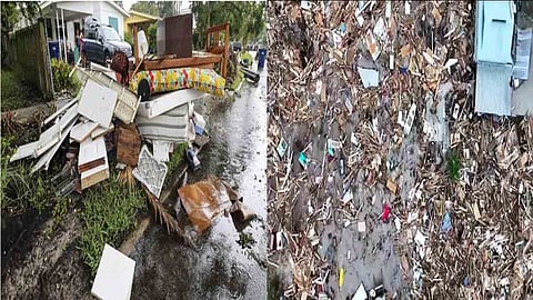 Hurricane Helen's destructive blow in Florida, USA