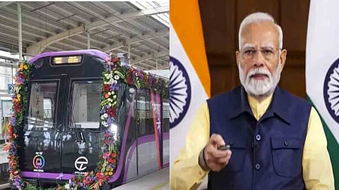 PM Modi inaugurates Pune Metro section