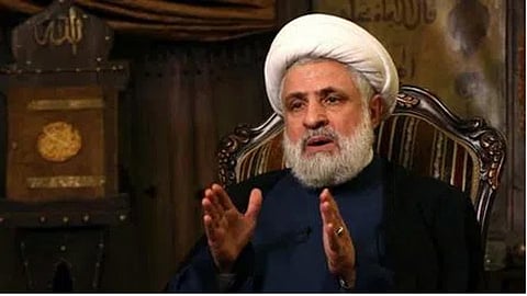 Hezbollah acting leader Naim Kassem