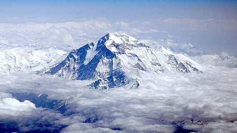 Mt Dhaulagiri, having an altitude of , of 8,167 metres, of the Himalaya range