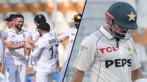 The first cricket test, 2024 between England and UK at Multan