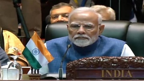 PM Narendra Modi during EAST ASIA Summit