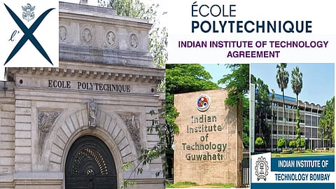 Ecole polytechnique and IITs sign agreement