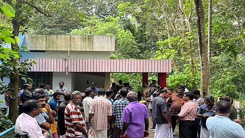 The residence of the diseased family members