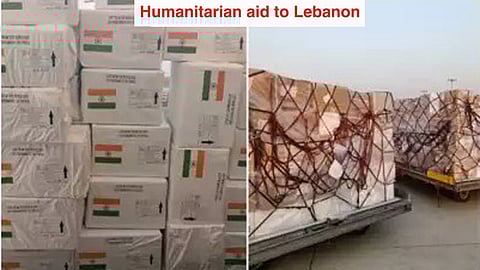 Humanitarian aid to Lebanon