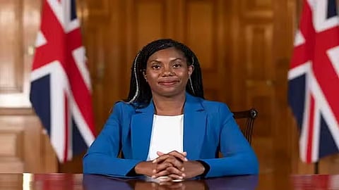 Britain's former business and trade secretary Kemi Badenoch