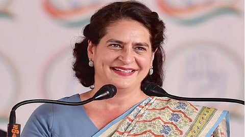 Congress leader Priyanka Gandhi Vadra