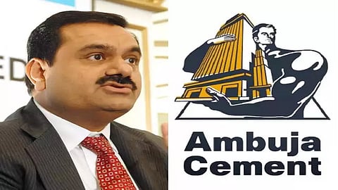 Adani group's Ambuja cement