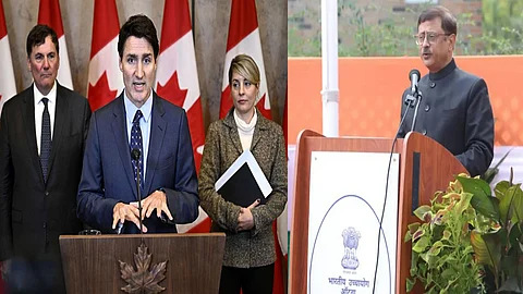 Recalled Indian High Commissioner Sanjay Verma (R) on Canadian government and Khalistanis