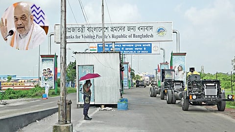 Amit Shah to inaugurate the newly- constructed passenger terminal and a cargo gate named as 'Maitri Dwar