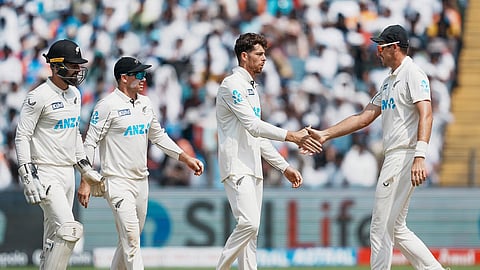 New Zealand wins the 2nd cricket test against India
