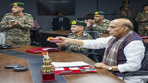 Defence Minister Rajnath Singh inaugurates the Major Ralengnao 'Bob' Khating Museum of Valour at Tawang, Arunachal Pradesh
