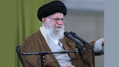 Iran's supreme leader Ayatollah Ali Khamenei