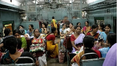 The women-only train compartment