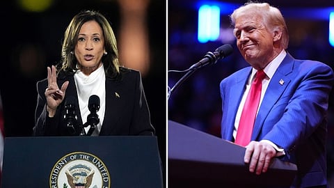 US Presidential candidates 2024 - Kamala Harris and Donald Trump
