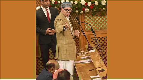 Jammu and Kashmir Chief Minister Omar Abdullah