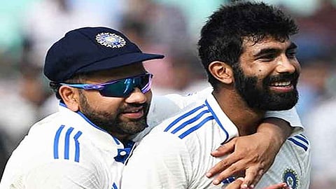 Rohit Sharma and Jasprit Bumrah