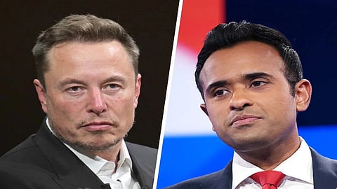 Elon Musk and Vivek Ramaswamy