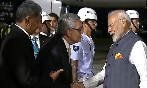 PM Modi arrives in Brazil to attend G20 Summit