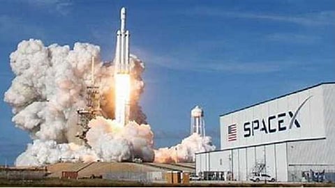 From Vandenberg Space Force Base in California.