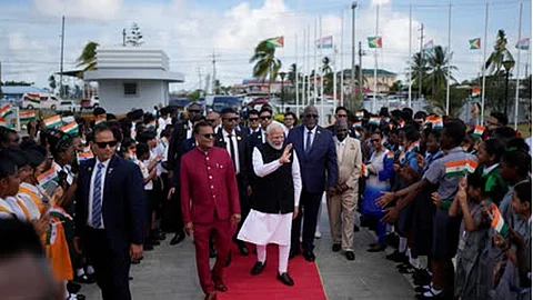 PM Narendra Modi at community event in Guyana
