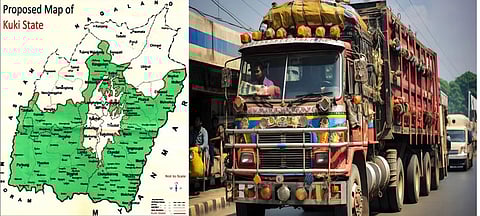 No tax will be levied on Naga truck in kuki locations