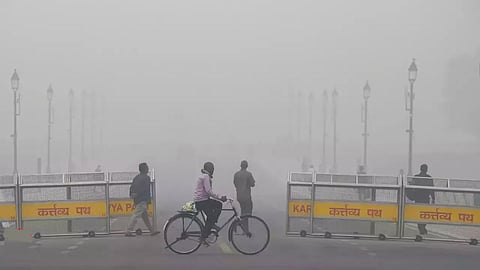 Delhi temperature and air quality