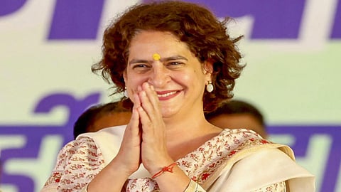 Congress leader Priyanka Gandhi Vadra
