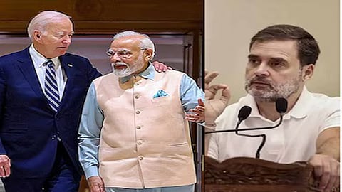 Rahul Gandhi's jibe at PM Modi