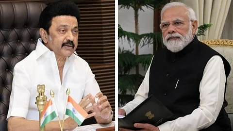 Tamil Nadu CM M K Stalin and PM Narendra Modi