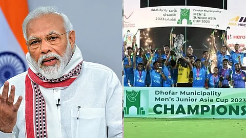 PM Narendra Modi lauds junior hockey team for winning the men's junior Asia Cup