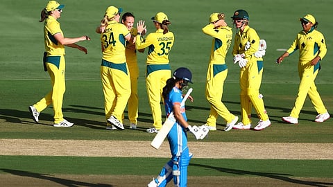Indian women's team loses to Australia by 5 wickets in first ODI