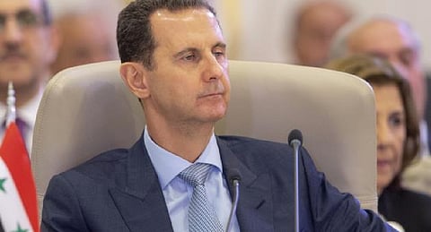 The Syrian President Bashar Assad