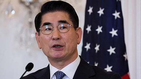 South Korean Defense Minister Kim Yong-hyun
