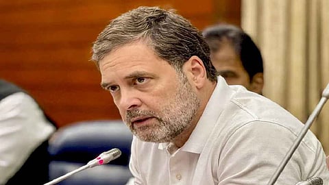 Leader of the Opposition in Lok Sabha Rahul Gandhi