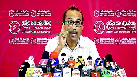 Sri Lankan ports minister Bimal Rathnayaka