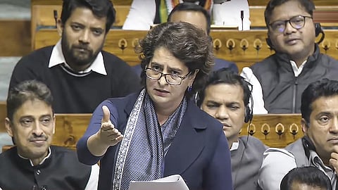 Congress leader Priyanka Gandhi Vadra