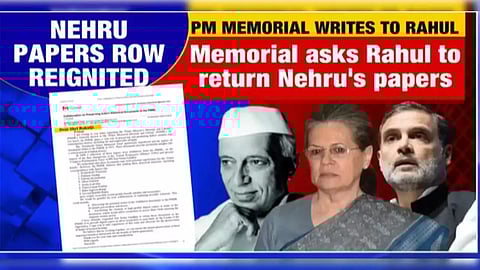 Nehru document row