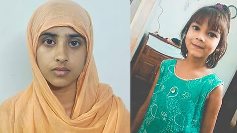 Aneesha (L), Muskan (R)