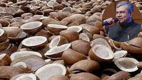 Union minister Aswini Vaishnaw announce minimum support price (MSP) for copra