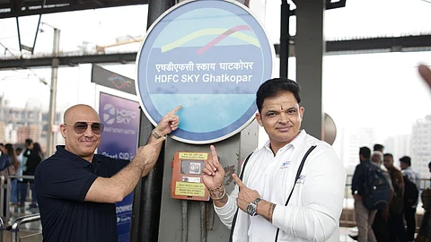 HDFC SKY Renames Ghatkopar Metro Station to Promote Financial Awareness